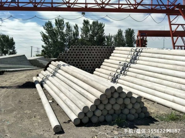 顺义190*10米非预应力水泥电线杆