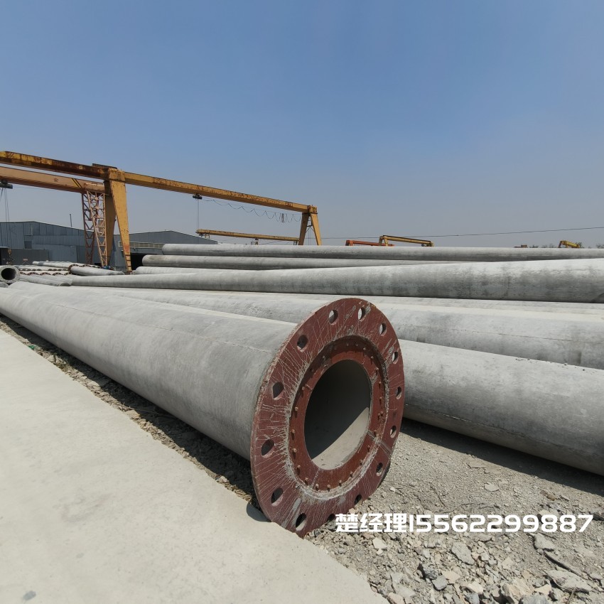 顺义12米无拉线电杆